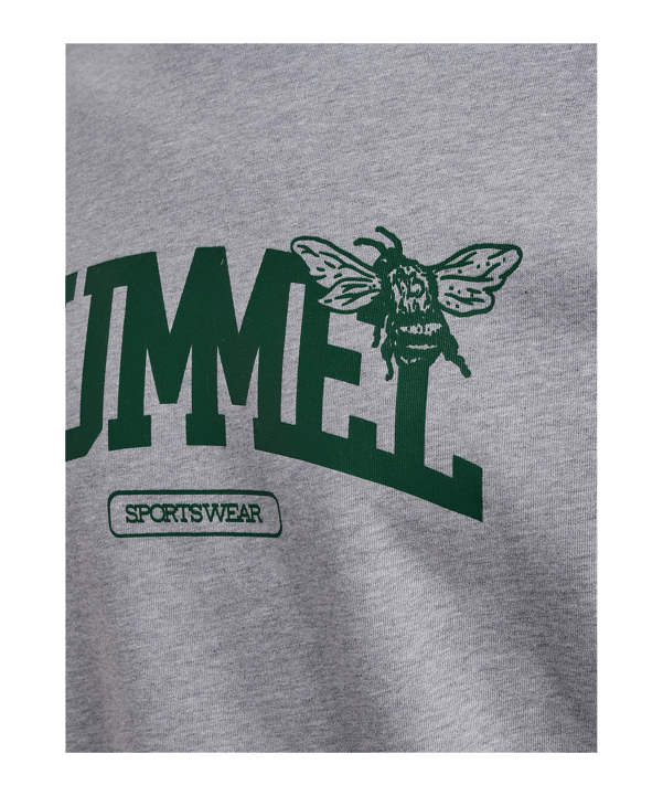 Hummel Loose University Bee Sweatshirt Grau F2006 - grau