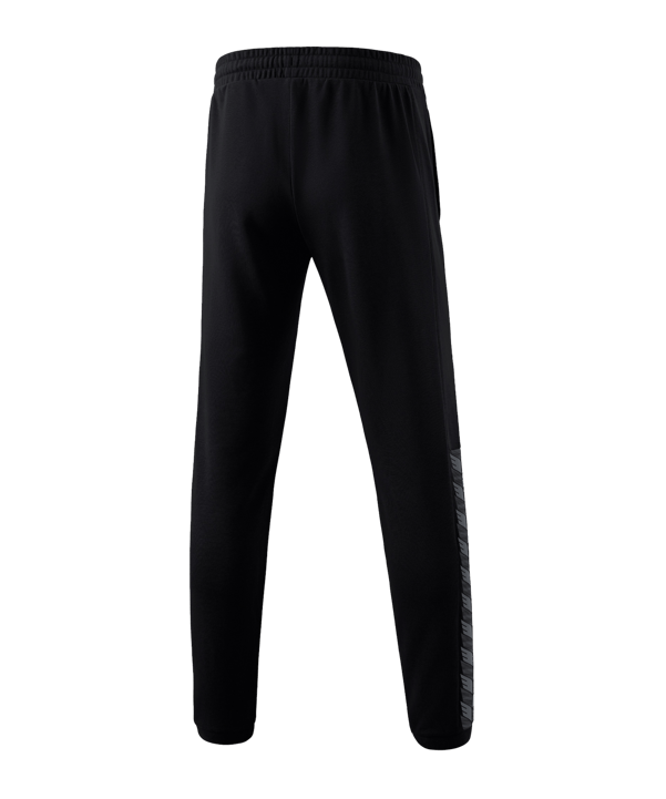 Erima TEAM Essential Jogginghose Schwarz - schwarz