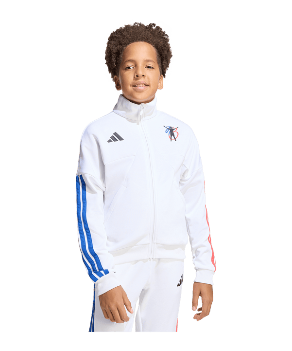 adidas Originals Jude Bellingham Trainingsjacke Kids Weiß - weiss