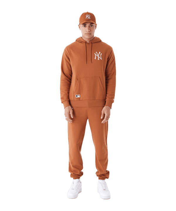 New Era New York Yankees MLB League Essentials Oversized Hoody Braun - braun