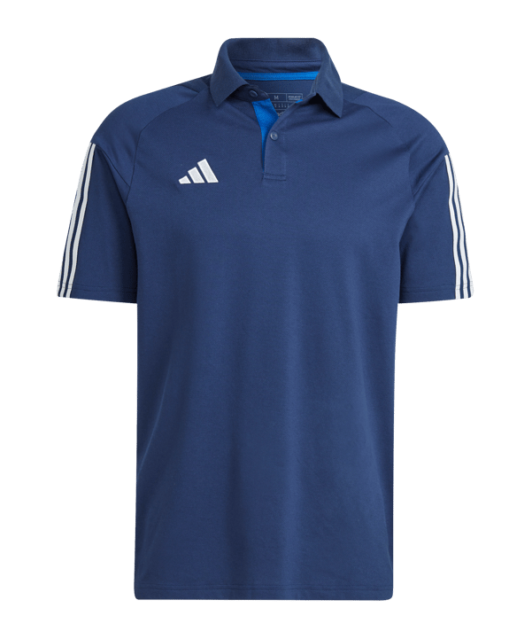 adidas Tiro 23 Competition Poloshirt Blau - dunkelblau