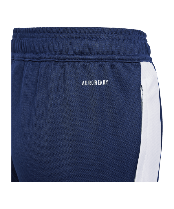 adidas Tiro 24 Trainingshose Kids Blau Weiss - blau
