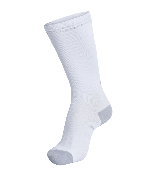 Hummel Elite Compression Sock Socken Weiss F9077 - weiss