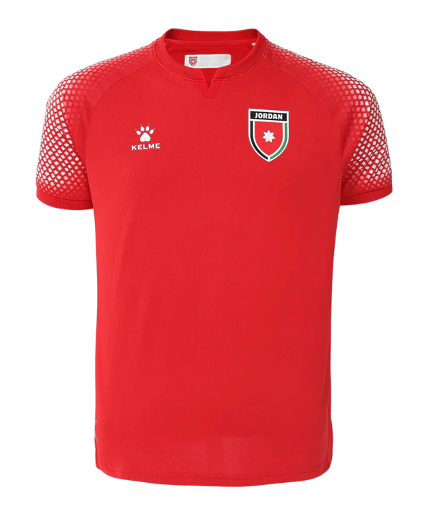 Kelme JFA Jordanien Trikot Away WM 2026 Rot - rot