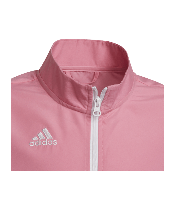 adidas Entrada 22 Präsentationsjacke Kids Rosa - rosa