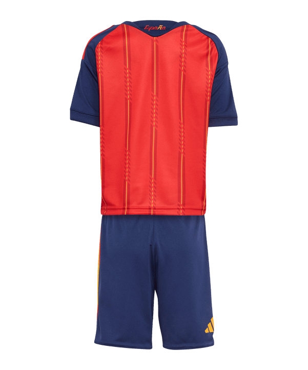 adidas Spanien Trikot Set Home WM 2026 Kids Rot - rot