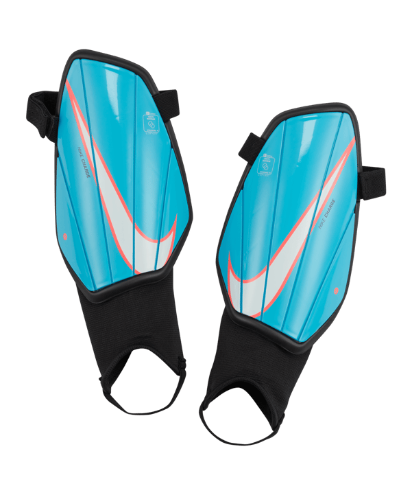 Nike Charge Schienbeinschoner Blau Schwarz F417 - blau