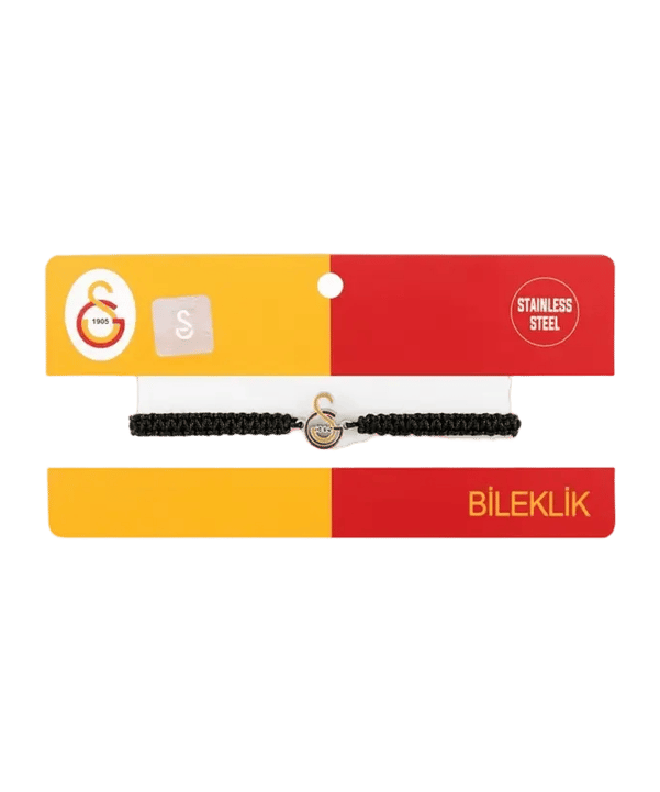 Galatasaray Istanbul Makramee Armbinde Schwarz - schwarz