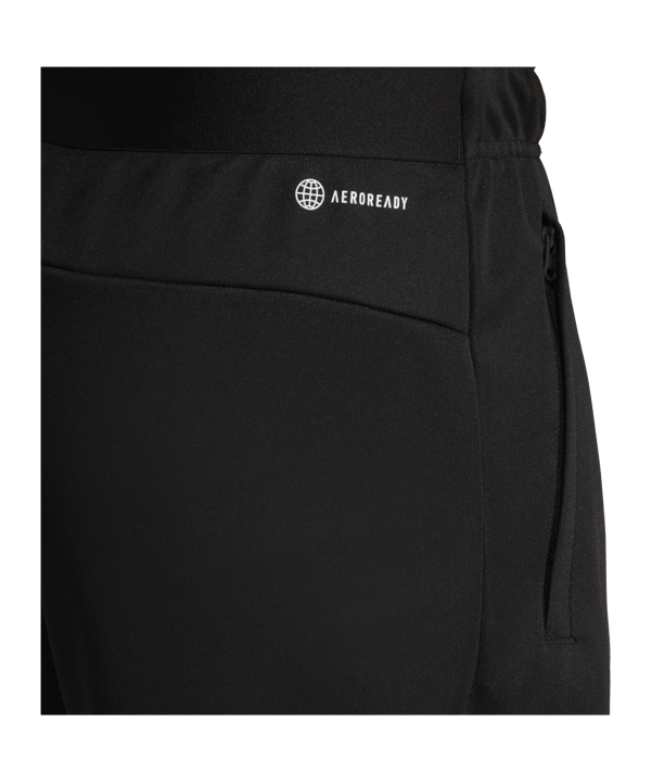 adidas Seasonal Trainingsshort Schwarz Weiss - schwarz