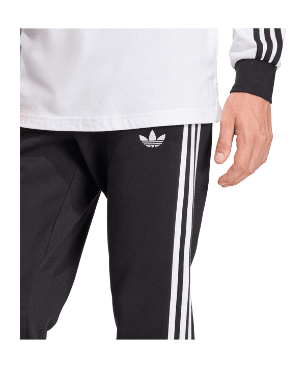adidas Originals 3-Stripes Jogginghose Schwarz - schwarz