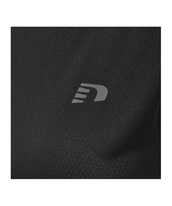 Newline Statement T-Shirt Running Damen F2001 - schwarz