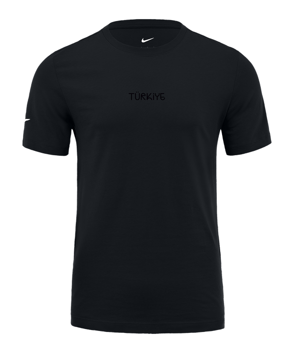 Nike Türkiye Black Series T-Shirt Schwarz F010