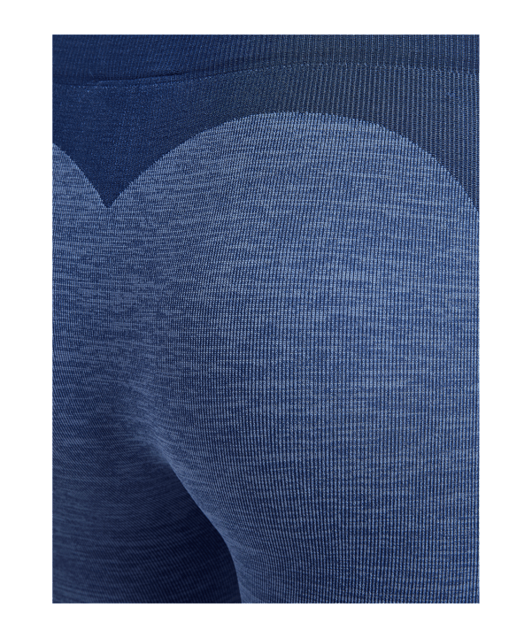 Hummel Mt Shine Seamless Mw Tight Damen Blau F7530 - blau