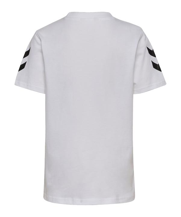 Hummel Go 2.0 Chevron T-Shirt Kids Weiß F9001 - weiss