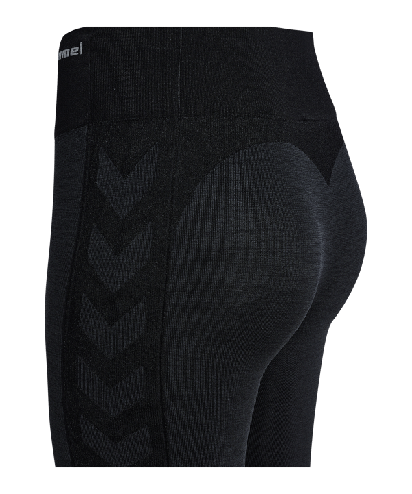 Hummel Mt Shine Seamless Mw Tight Damen Schwarz F2508 - schwarz