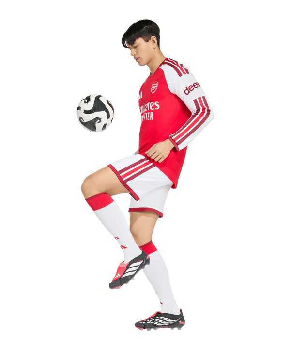 adidas FC Arsenal London Authentic Trikot Langarm Home 2026/2027 Rot - rot