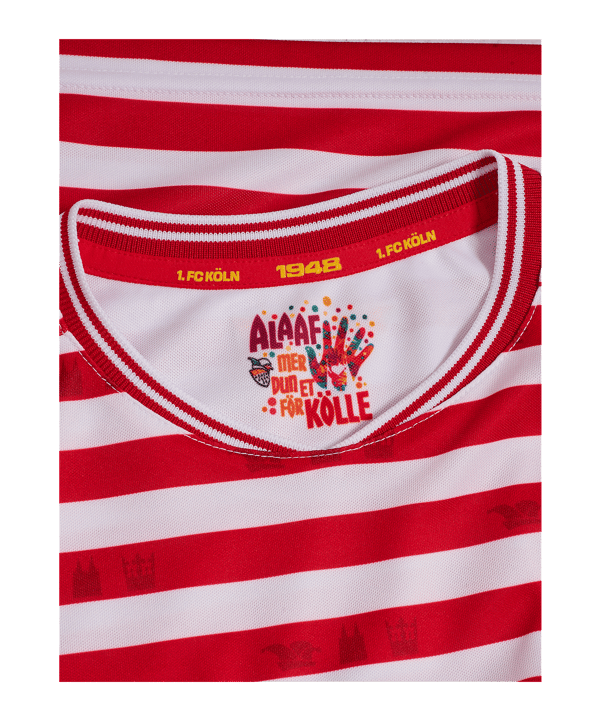 Hummel 1. FC Köln Karneval Trikot Langarm 2025/2026 Kids Weiß F9402 - weiss
