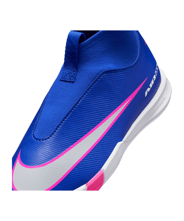 Nike Air Zoom Mercurial Superfly X Academy IN Attack Kids Blau F446 - blau