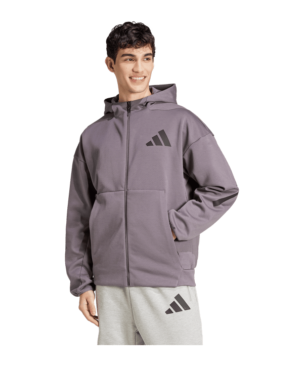 adidas Z.N.E Kapuzenjacke Grau Multicolor - grau