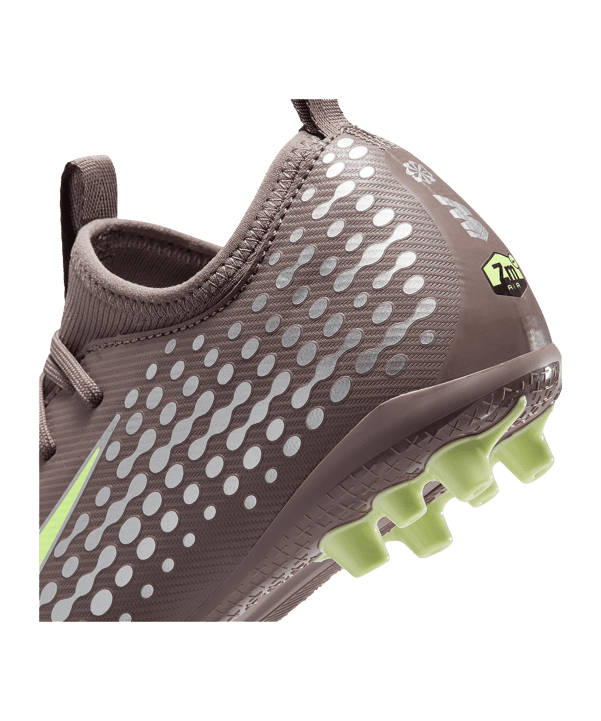 Nike Jr Air Zoom Mercurial Vapor XVI Academy AG Kylian Mbappe Kids Braun F200 - braun