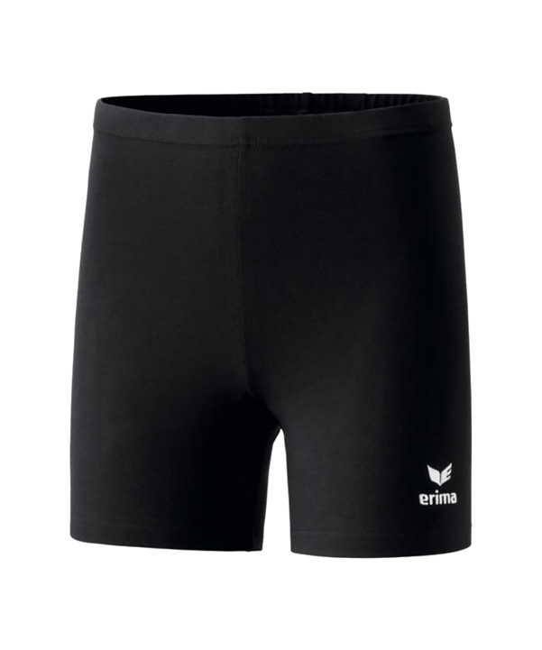 Erima Short Verona Tight Damen Schwarz - schwarz