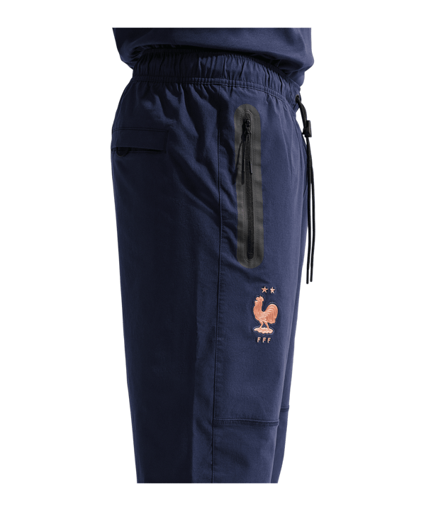 Nike FFF Frankreich Woven Trainingshose Blau F498 - blau