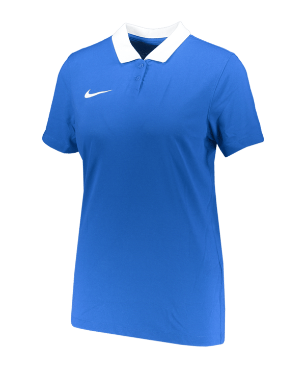 Nike Park 20 Poloshirt Damen Blau Weiss F463 - blau
