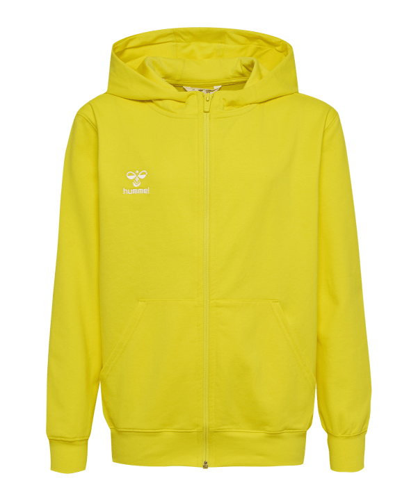 Hummel GO 2.0 Kapuzenjacke Kids Gelb F5269 - gelb