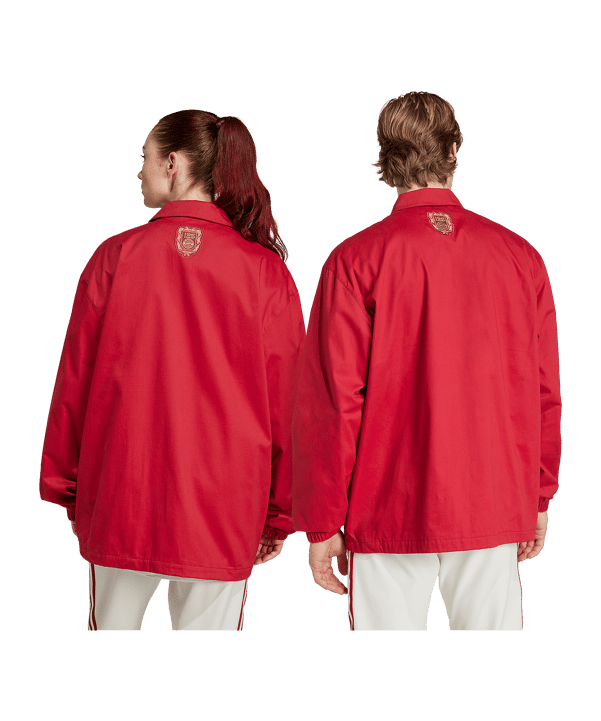 adidas Originals FC Bayern München 125th Anniversary Jacke Rot - rot
