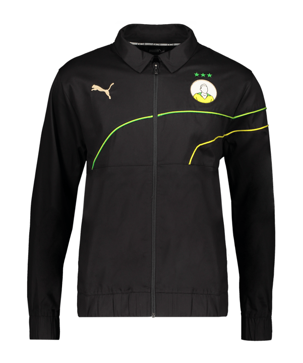 PUMA KING Pele Jacke Schwarz F01 - schwarz