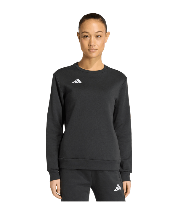 adidas Entrada 26 Sweatshirt Damen Schwarz - schwarz