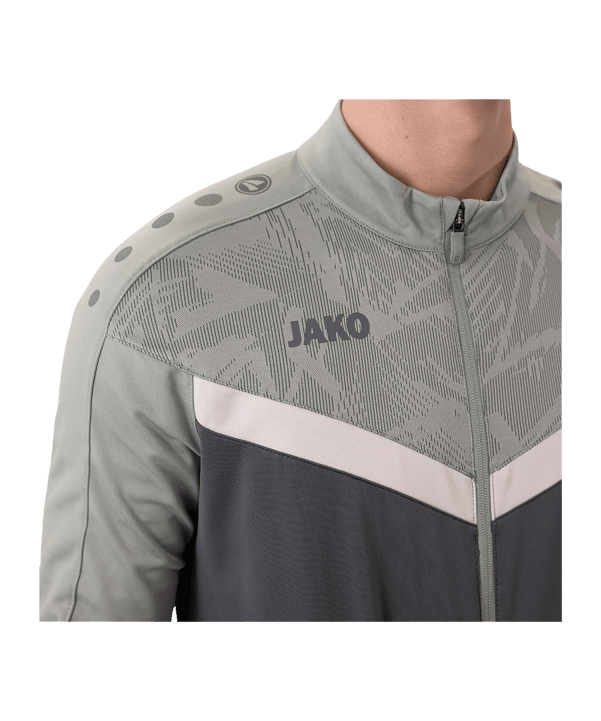 JAKO Iconic Trainingsanzug Kids Grau F852 - grau