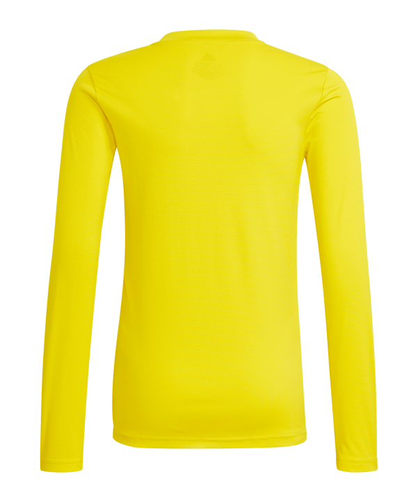 adidas Team Base Top langarm Kids Gelb - gelb