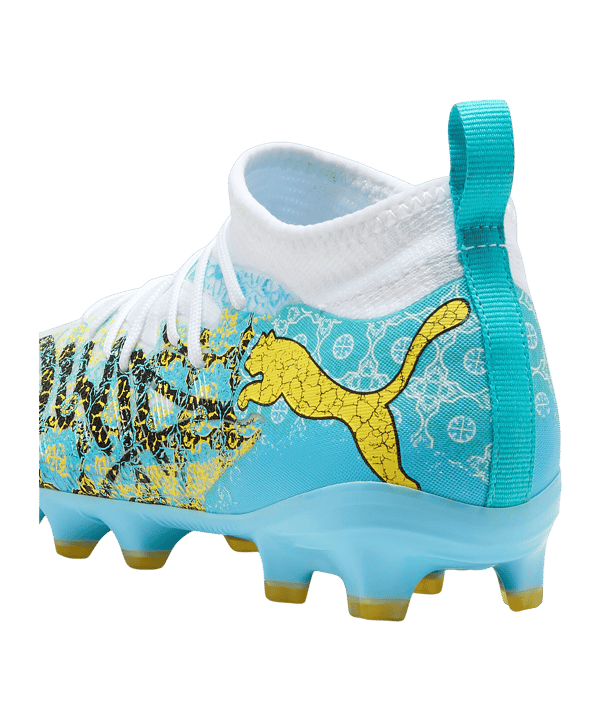 PUMA FUTURE 9 Match FG/AG Playmaker Kids Weiß F01 - weiss