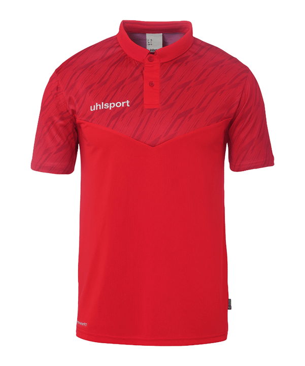 uhlsport Progressive 28 Polo Rot F60 - rot