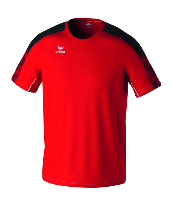 Erima Evo Star T-Shirts Kids Rot Schwarz - rot