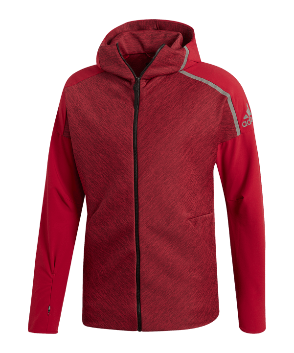 adidas Z.N.E Hybrid Kapuzenjacke Rot - rot