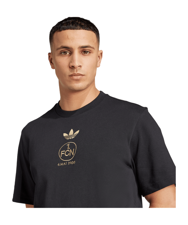 adidas Originals 1. FC Nürnberg 125th Anniversary T-Shirt Schwarz
