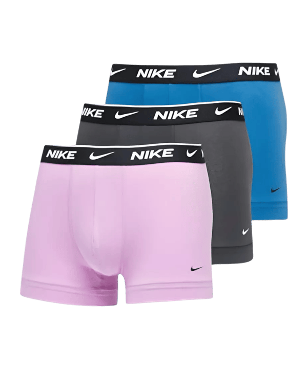 Nike Cotton Trunk Boxershort 3er Pack Rosa FGG9 - rosa