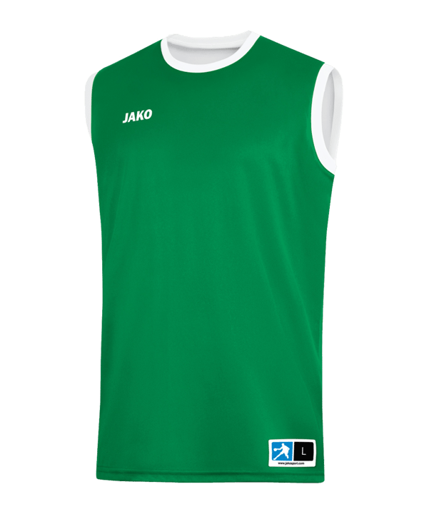 JAKO Change 2.0 Wendetrikot Kids Grün Weiss F06 - gruen