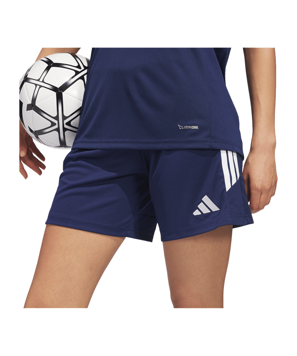 adidas Tiro 26 League Short Damen Dunkelblau - weiss