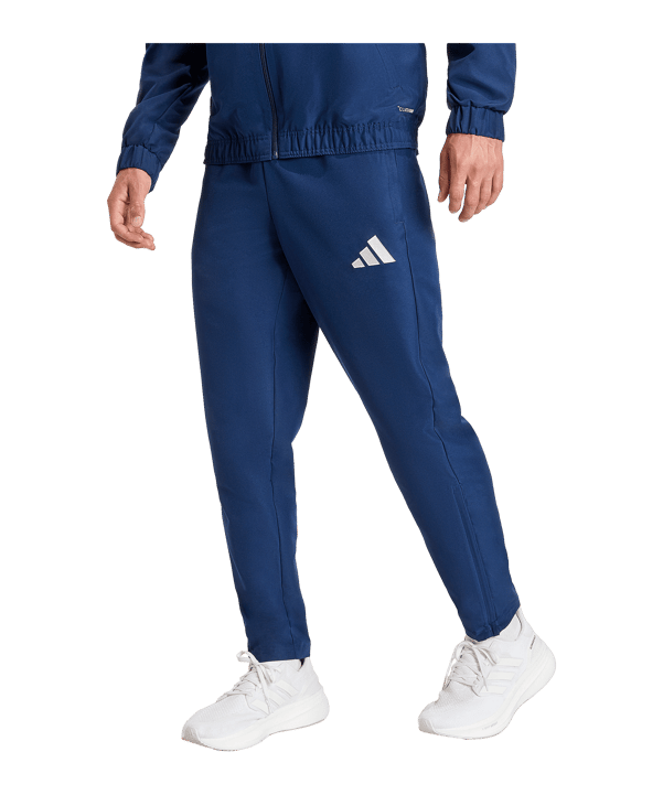 adidas Entrada 26 Präsentationshose Dunkelblau - weiss