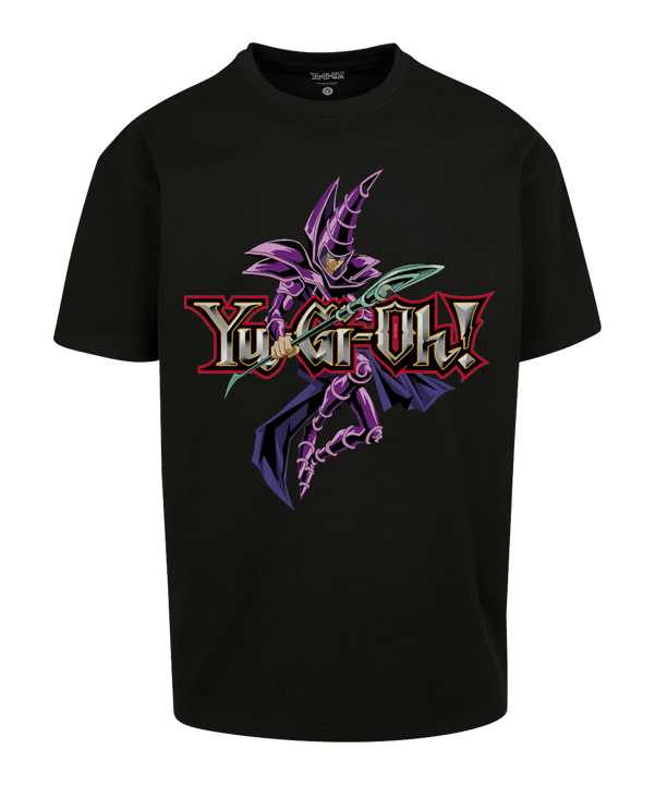 Mister Tee YU-GI-OH Dark Magician T-Shirt Schwarz - schwarz