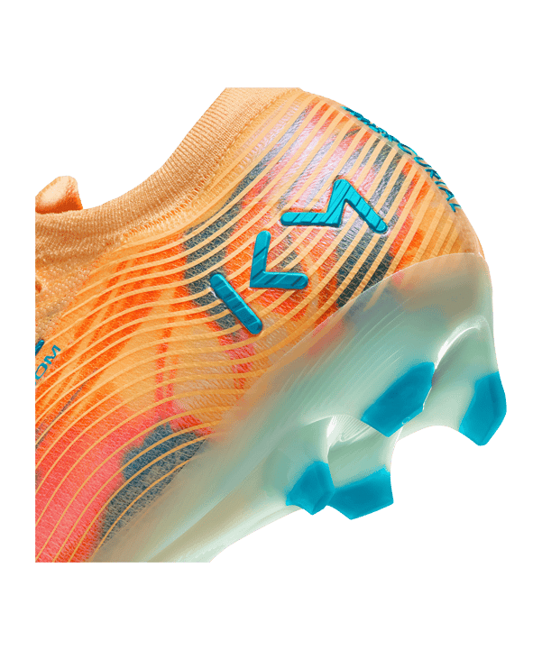 Nike Air Zoom Mercurial Vapor XVI Elite FG Kylian Mbappe Signature Orange F801 - orange