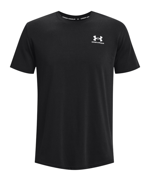 Under Armour Heavyweight mit aufgesticktem Logo T-Shirt Schwarz - schwarz