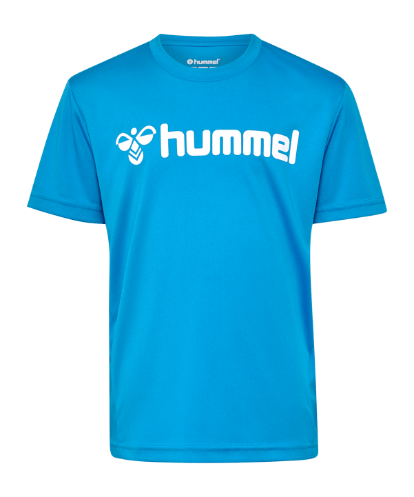 Hummel Logo Trikot Kids Blau F7428 - blau
