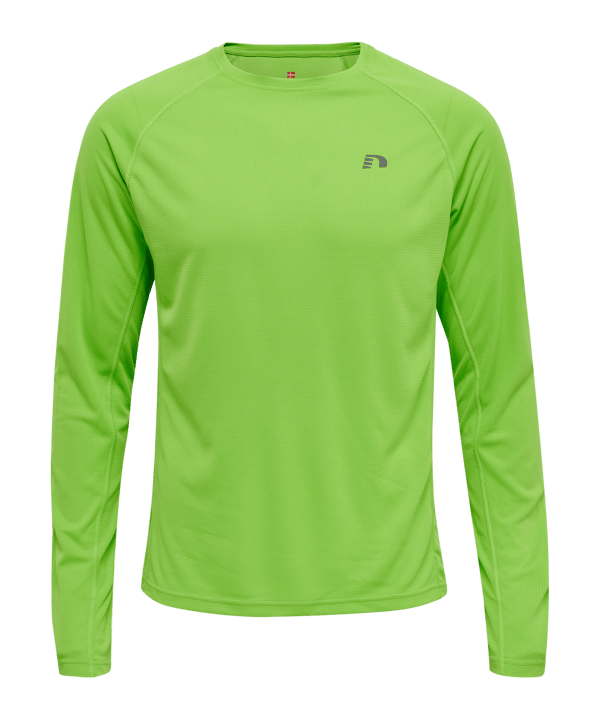 Newline Core Shirt langarm Running Grün F6402 - gruen