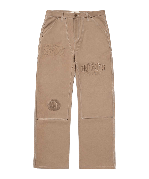 Honor the Gift Script Carpenter Jogginghose Braun - braun