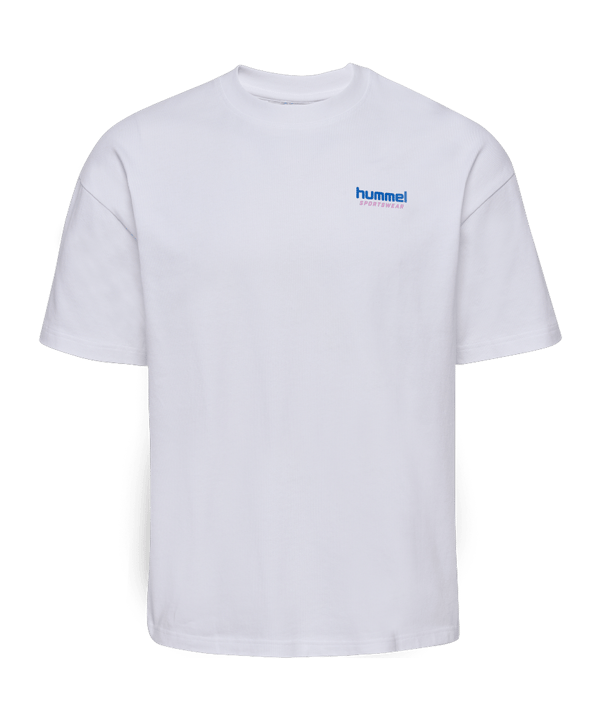 Hummel Loose SW Stadium T-Shirt Weiß F9001 - weiss