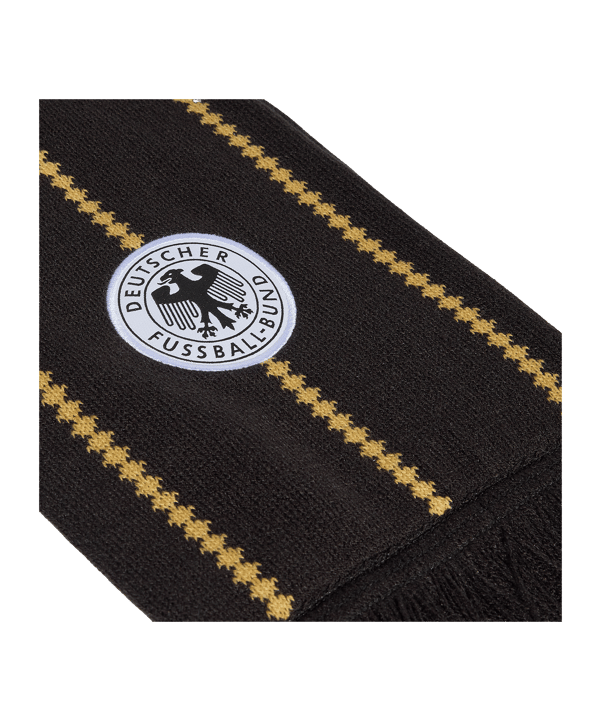 adidas DFB Deutschland Schal Schwarz - schwarz